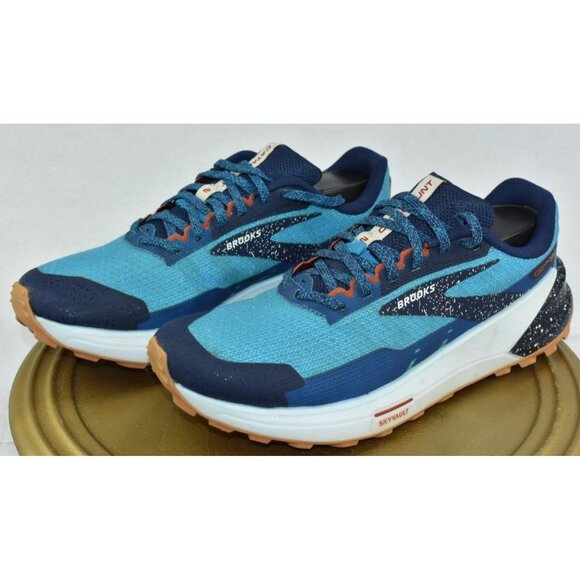 Brooks Catamount 2 Men\'s Shoes Size 8 Peacoat/Atomic Blue/Rooibos Sneakers main image 5